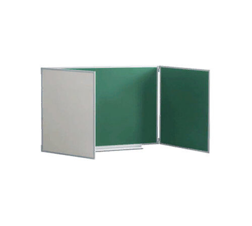 Доска школьная трёхэлементная ДА 320 ком (2400*1200мм)зеленая/меловая /белая/маркерная(КОМБИНИРОВАННАЯ)
