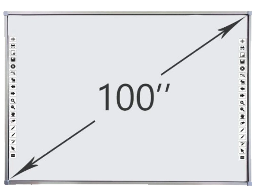 Интерактивная доска DigiTouch с диагональю 100
